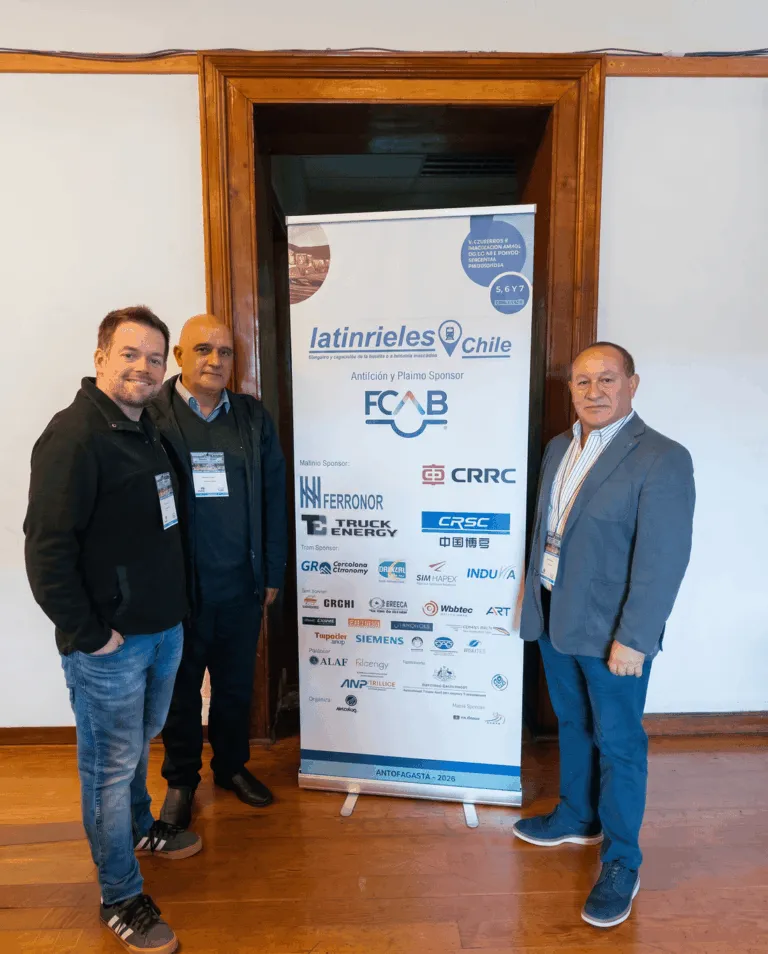Participación en Latin Rieles 2026, escenario clave para la logística